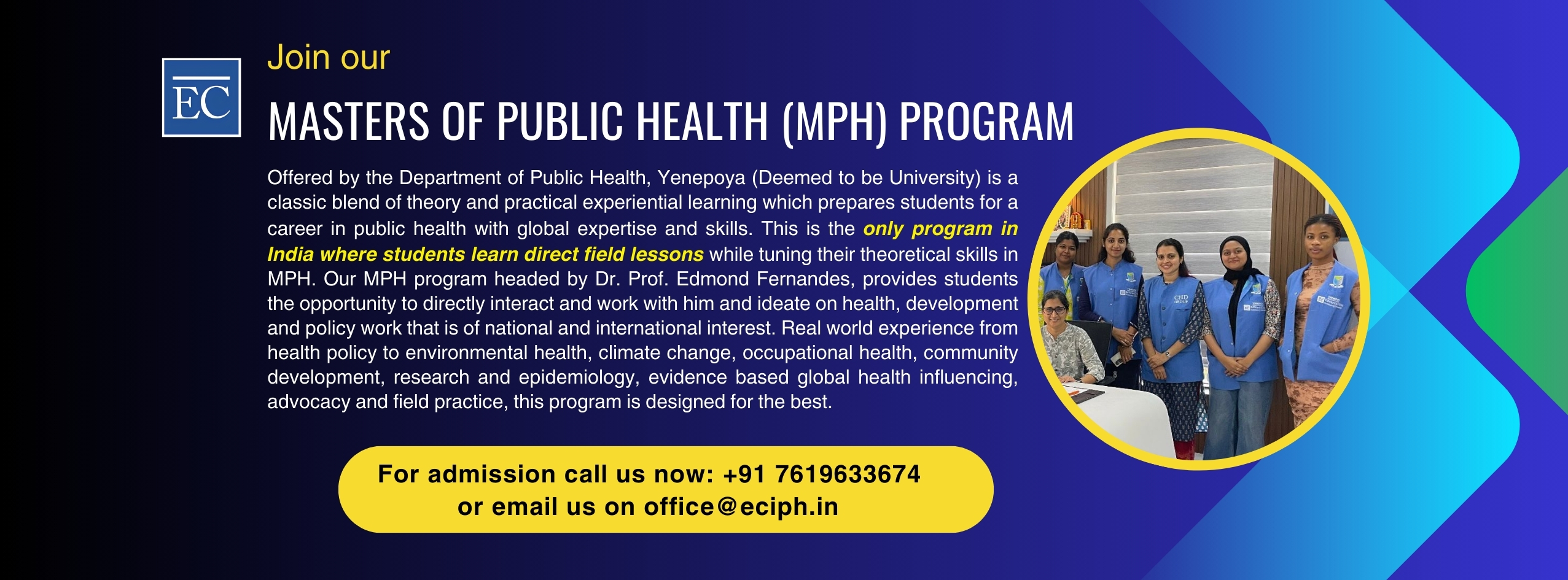 MPH Program Banner